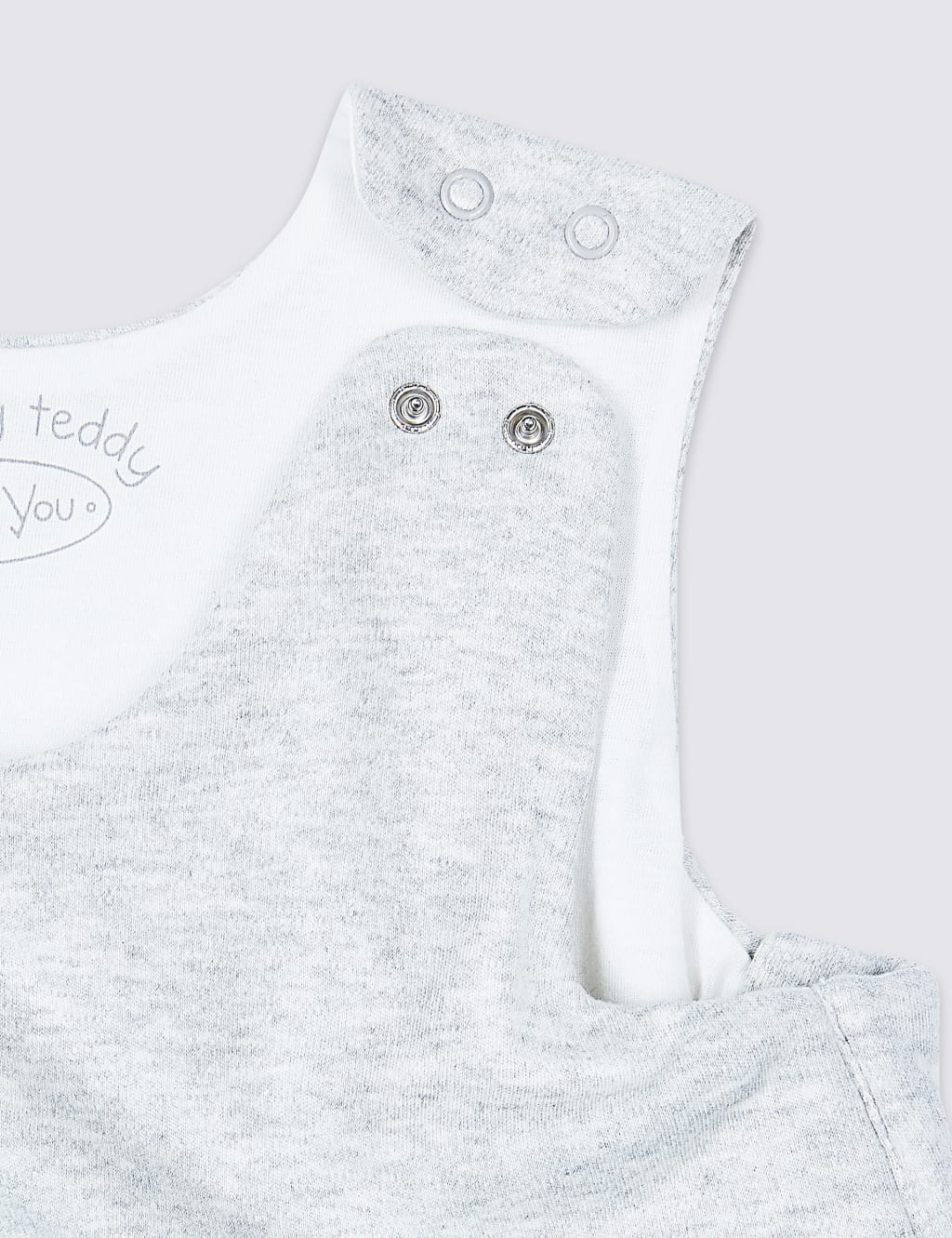 Pure Cotton 2.1 Tog Sleeping Bag Tiny Tatty Teddy M S