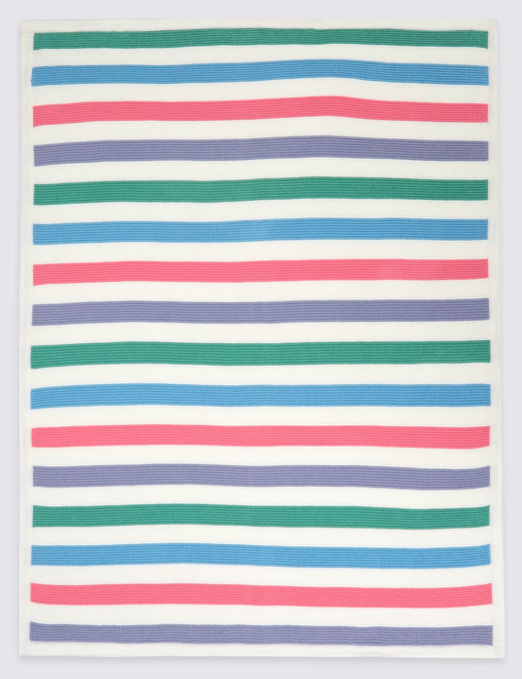 Pure Cotton Knitted Blanket 2 of 2
