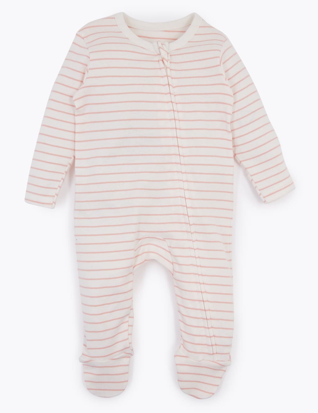 2 Pack Cotton Patterned Sleepsuits (7lbs-12 Mths) 3 of 7