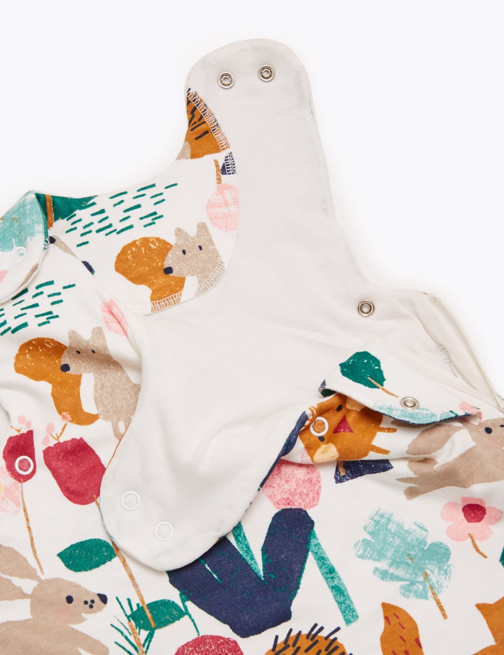 Organic Cotton 2.5 Tog Sleeping Bag (0-3 Yrs) 3 of 3
