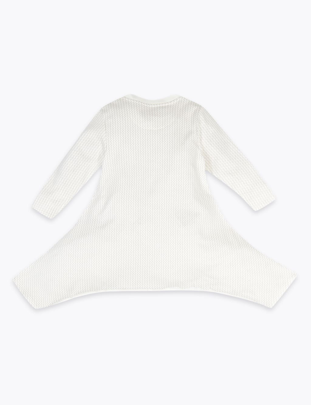2 Pack Hip Dysplasia Pure Cotton Sleepsuits (7lbs-12 Mths) 4 of 6