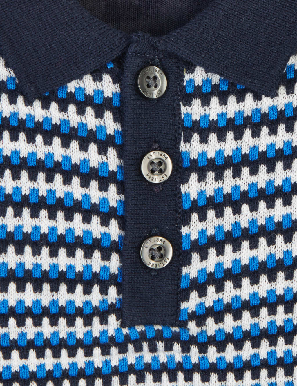 Knitted Polo Bodysuit (0-3 Yrs) 3 of 4
