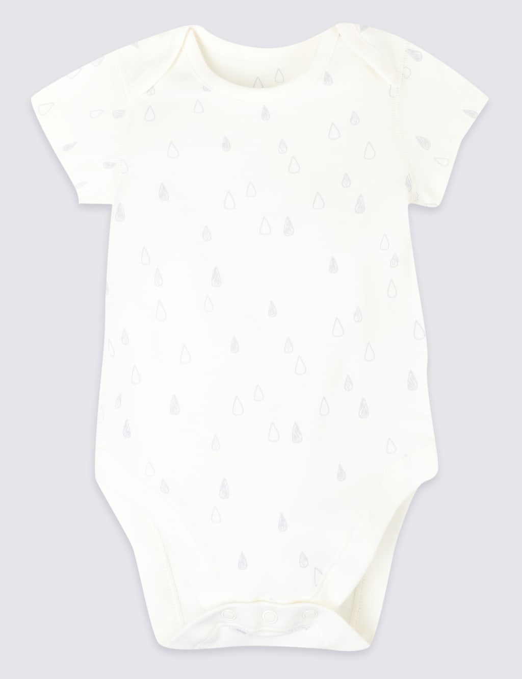 7 Pack Organic Pure Cotton Animal Bodysuits 4 of 8