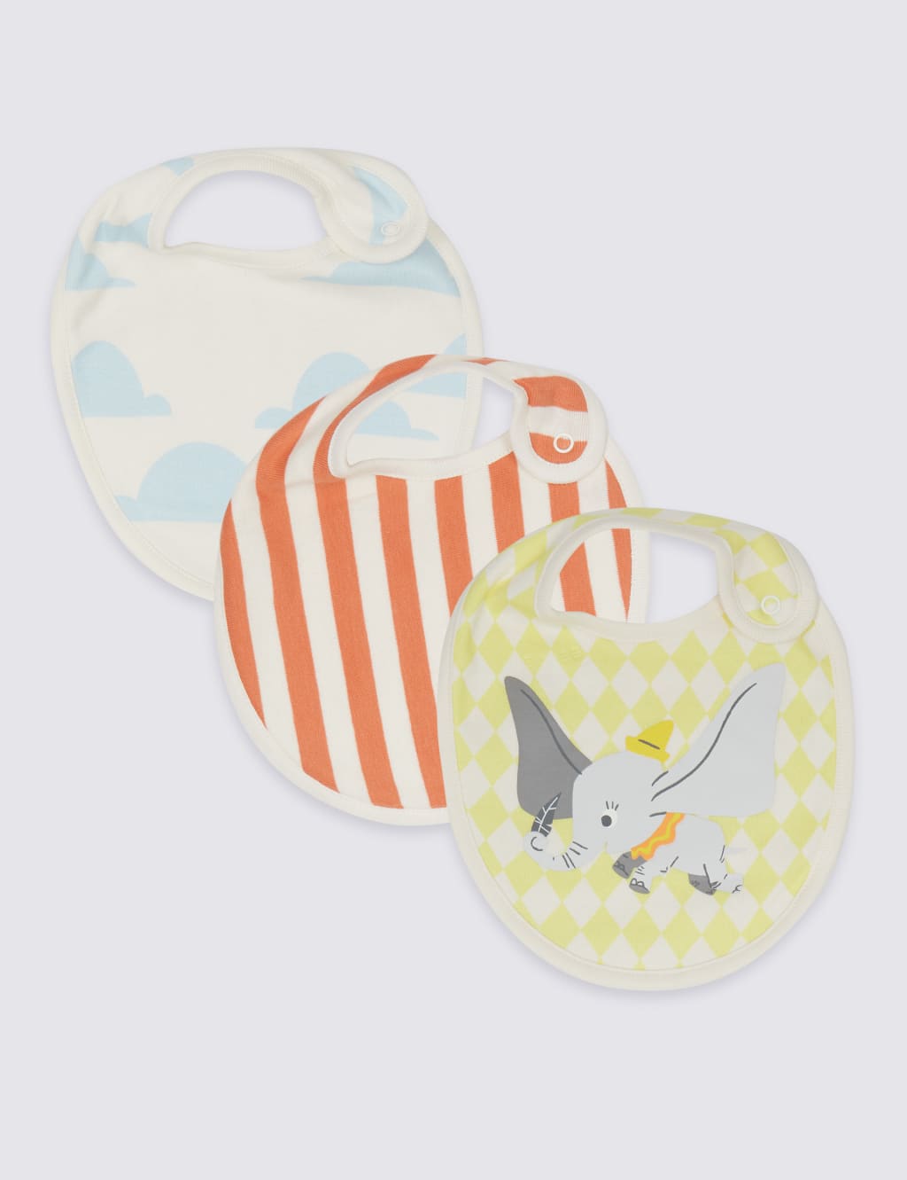 Disney Dumbo™ 3 Pack Bibs 1 of 1