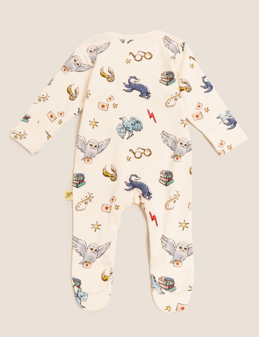 Harry Potter™ 2pk Pure Cotton Sleepsuits (7lbs-3 Yrs) 4 of 8
