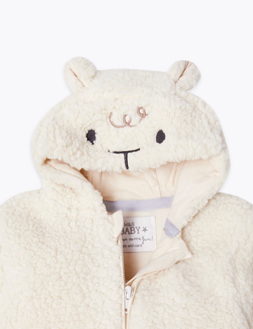 Lamb Pramsuit (7lbs-12 Mths) 3 of 3
