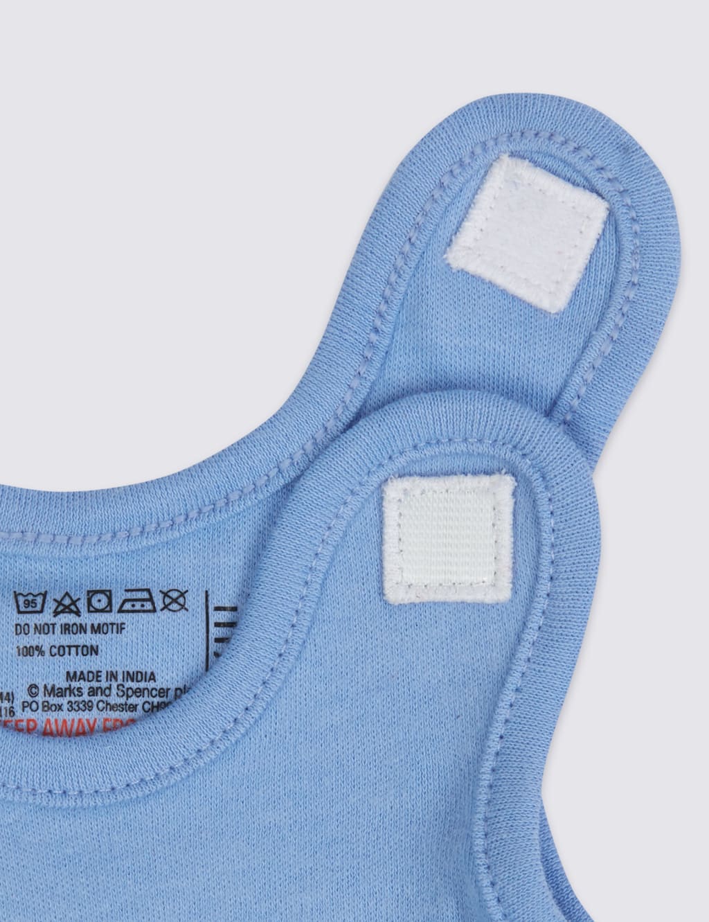 Adaptive 3 Pack Pure Cotton Premature Bodysuits (3lbs-4lbs) 6 of 7