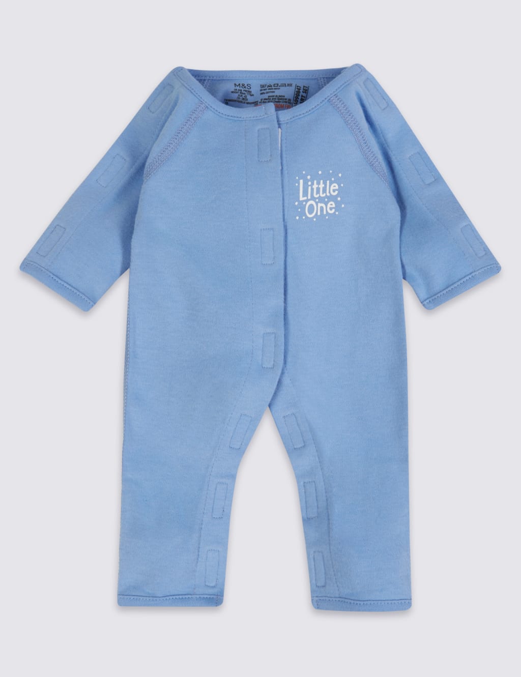 Adaptive 3 Pack Premature Pure Cotton Sleepsuits (3lbs-4lbs) 2 of 6