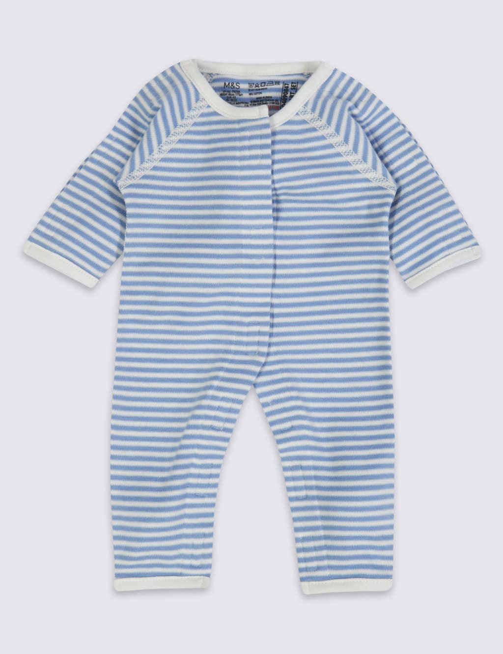 Adaptive 3 Pack Premature Pure Cotton Sleepsuits (3lbs-4lbs) 3 of 6