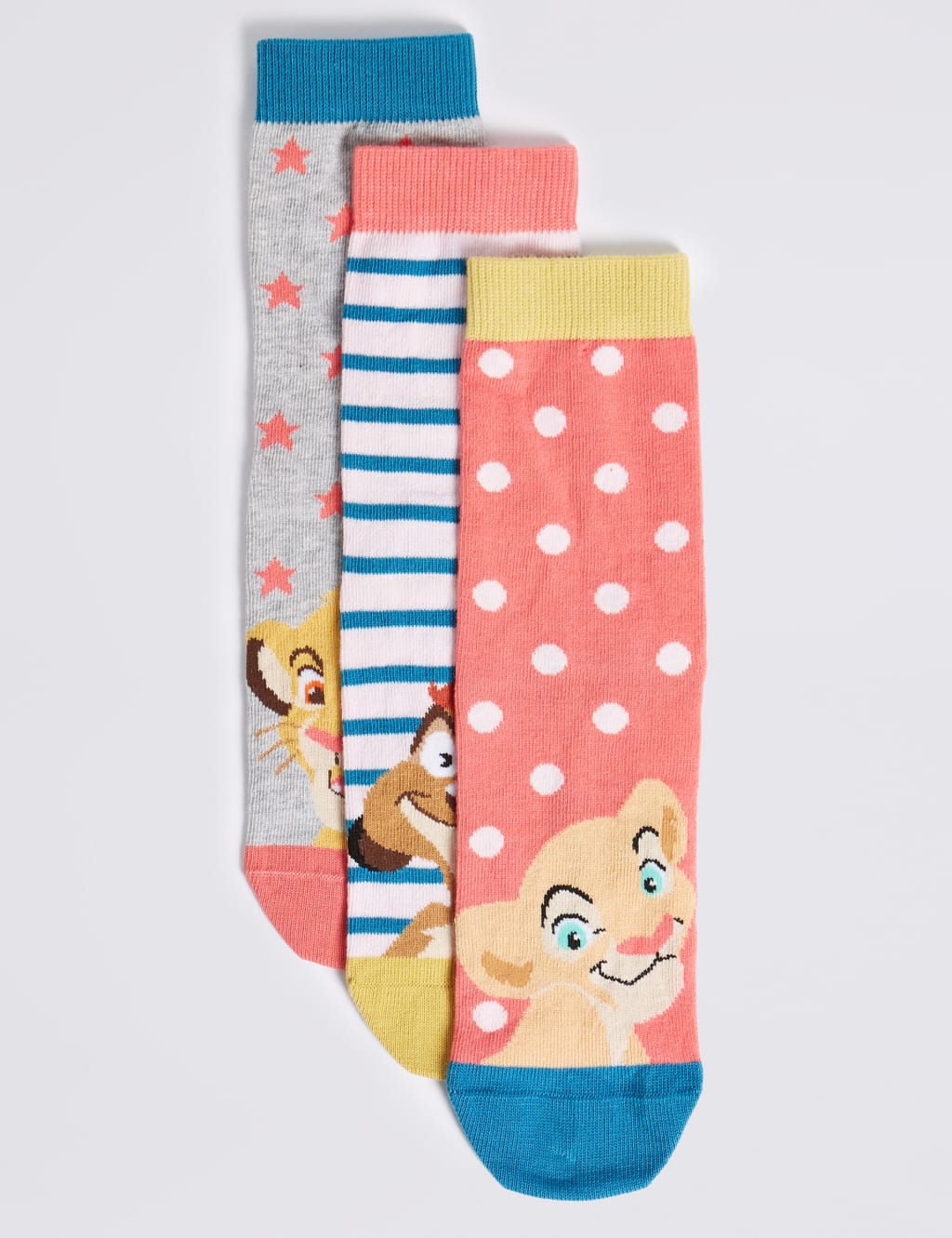 3 Pairs of Lion King™ Socks 1 of 1