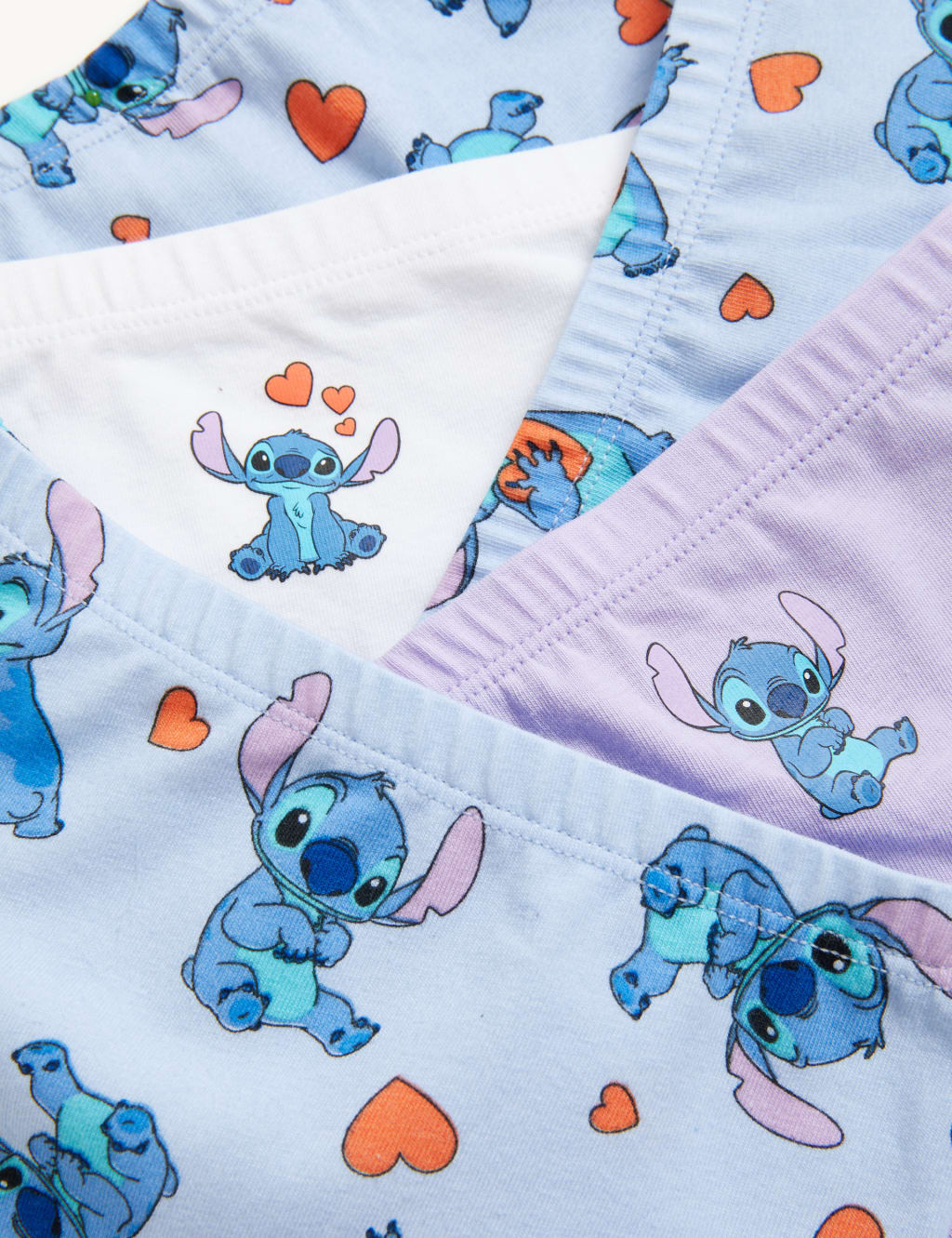5pk Cotton with Stretch Lilo & Stitch™ Shorts (5-14 Yrs) 2 of 2