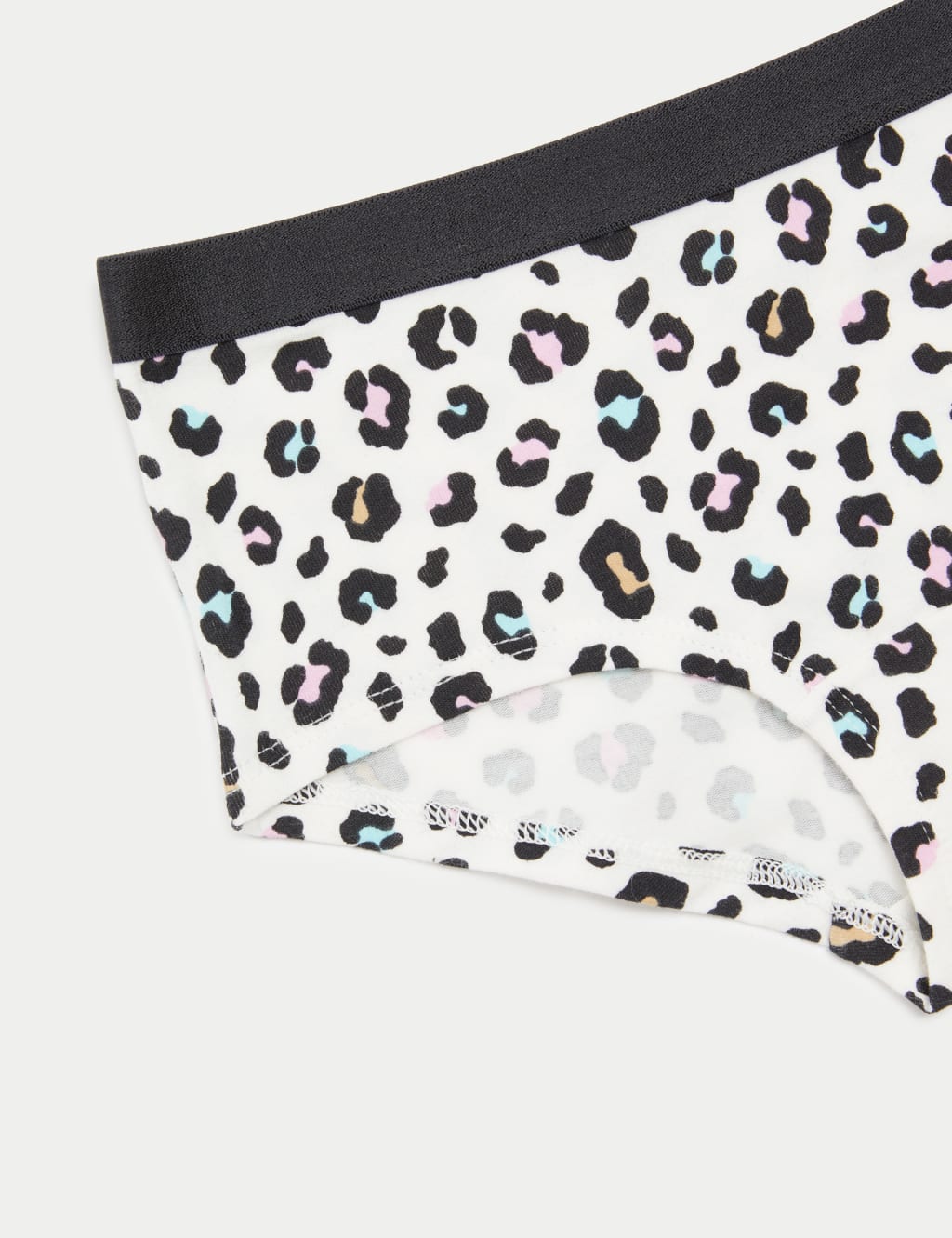 7pk Cotton with Stretch Leopard Shorts (5-16 Yrs) 2 of 2