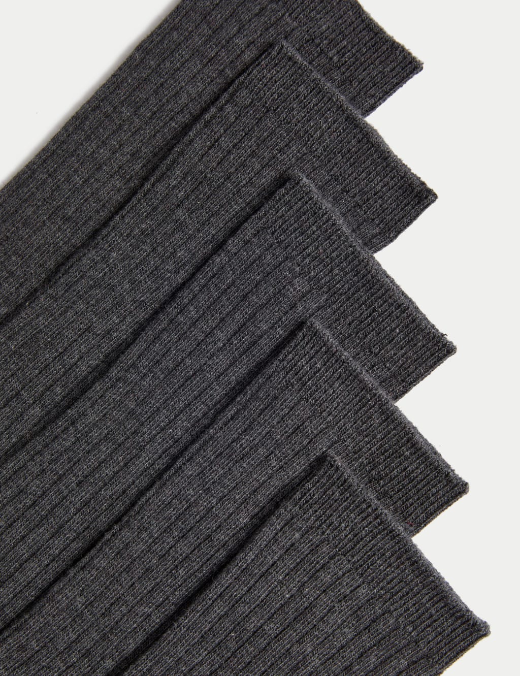 5pk of Long Ribbed School Socks 3 of 3