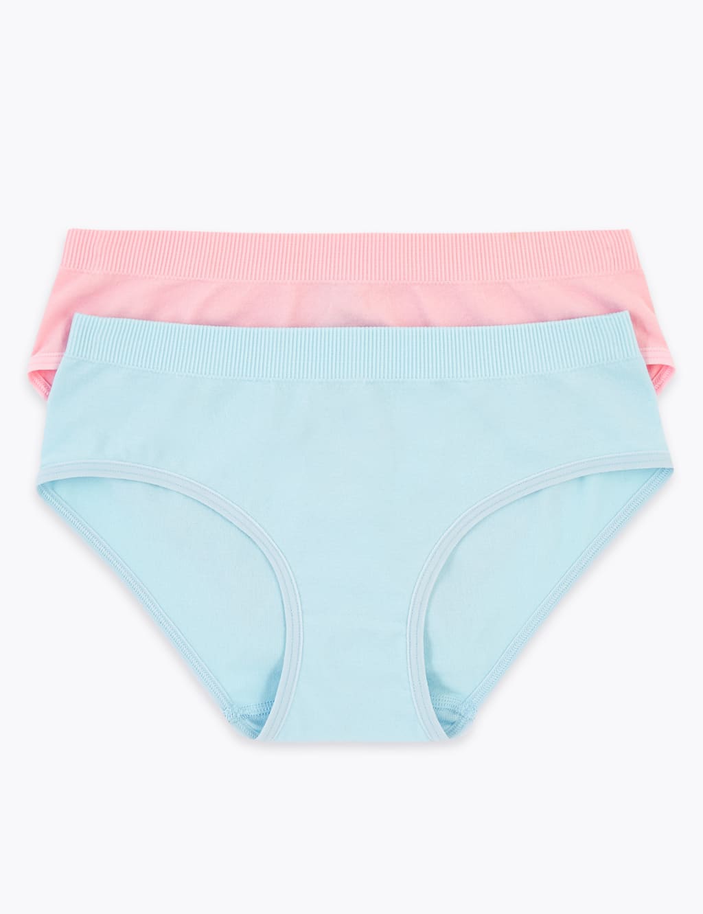 2 Pack Seamfree Knickers (6-16 Yrs) 1 of 2