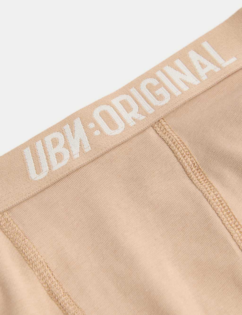 5pk Cotton with Stretch Slogan Trunks (5-16 Yrs) 2 of 2