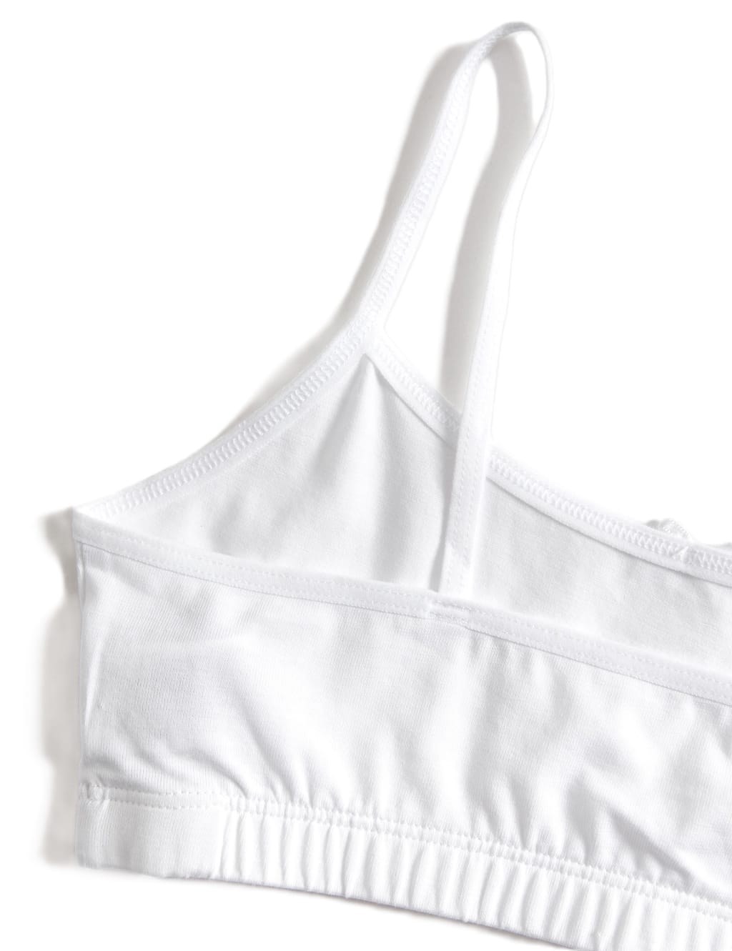 5pk Cotton with Stretch Crop Tops (6-16 Yrs) 3 of 3