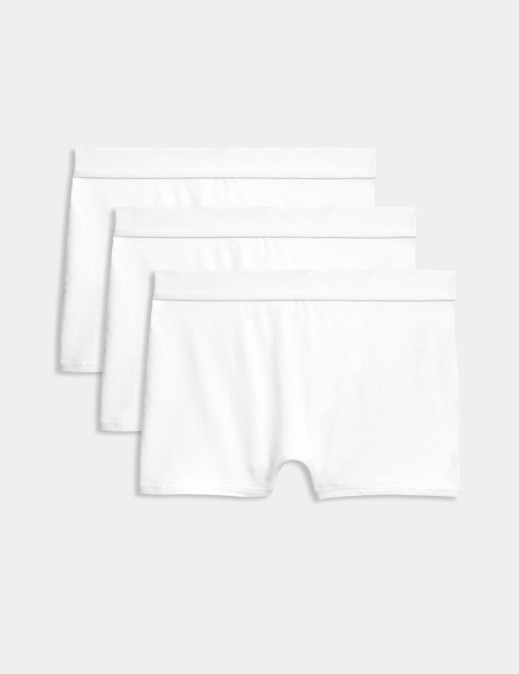 3pk Cotton with Stretch Boxer Shorts (6-16 Yrs) 1 of 1