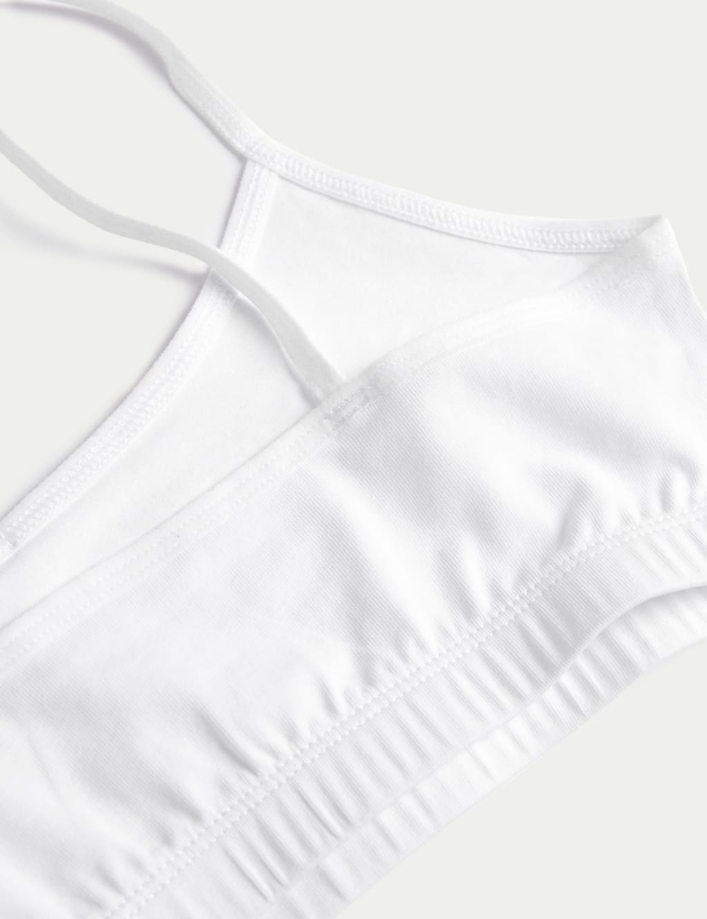 5pk Cotton with Stretch StayNew™ Crop Tops (6-16 Yrs) 3 of 3