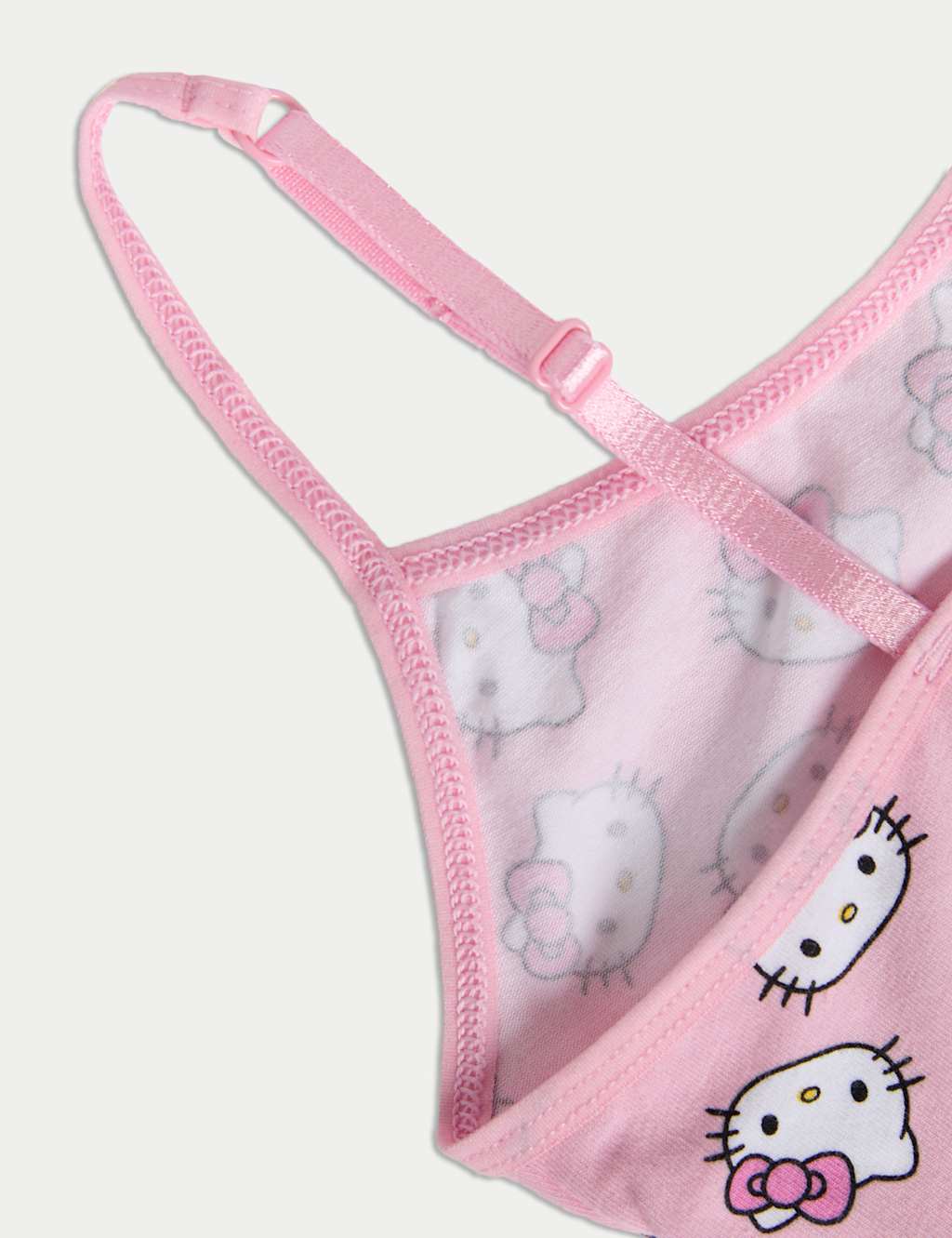 3pk Cotton Rich Hello Kitty™ Crop Tops (6-16 Yrs) 3 of 3