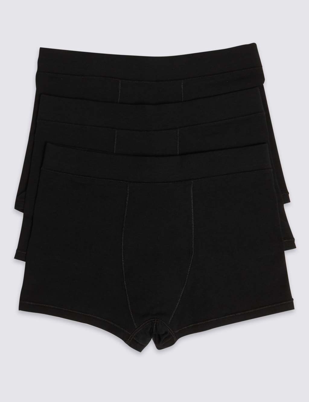 3 Pack Cotton with Stretch Trunks (18 Months - 16 Years) 1 of 1