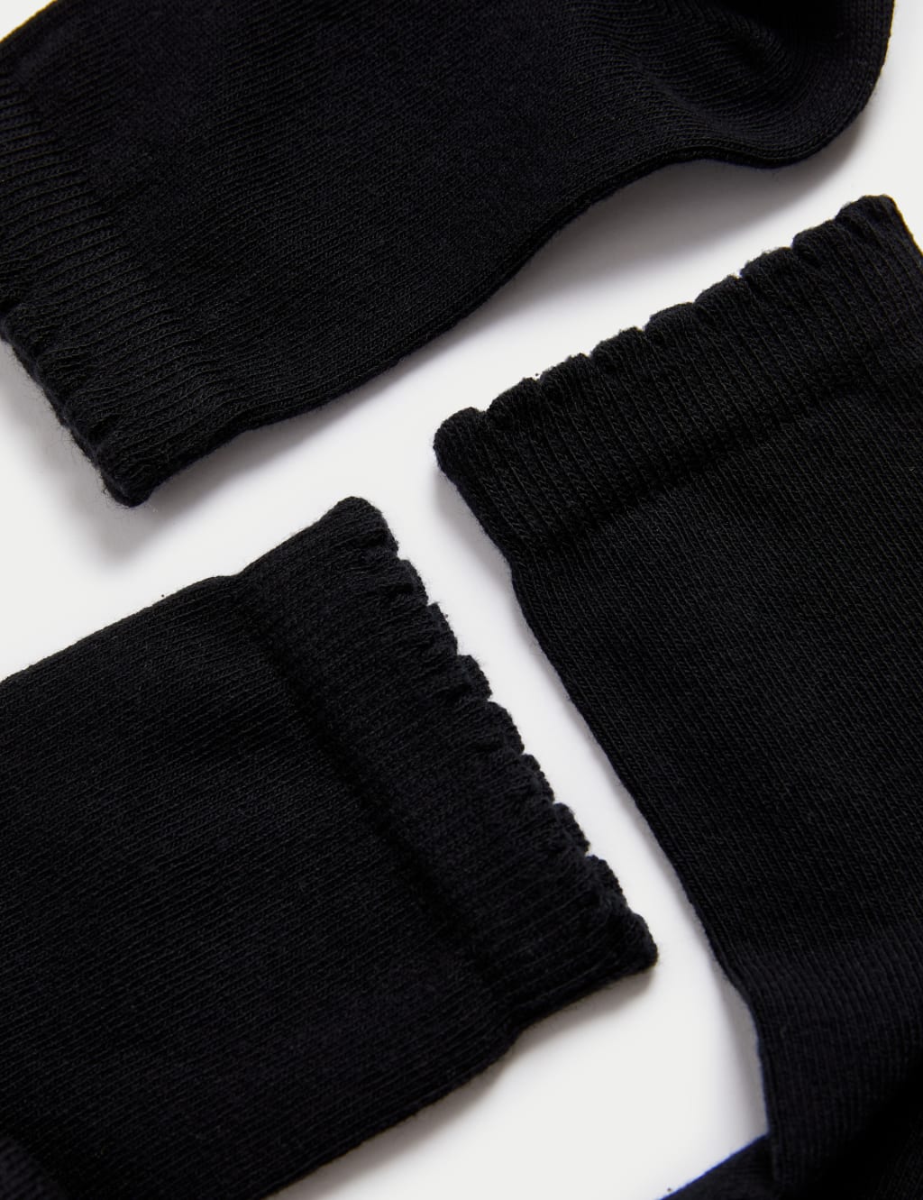 5pk of Short Picot Socks 2 of 2
