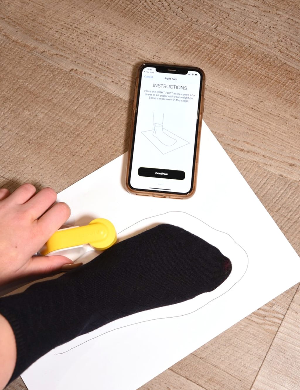 Pinpoint Kids Foot Measuring Tool 3 of 4