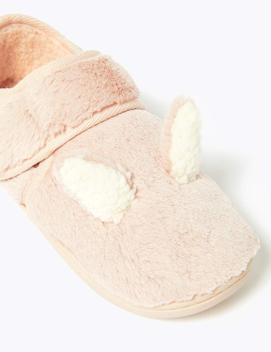 Kids' Rabbit Riptape Slippers (5 Small - 12 Small) 4 of 5