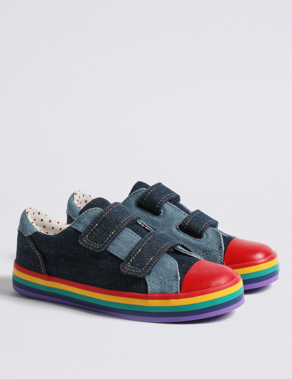 M&s rainbow trainers shop