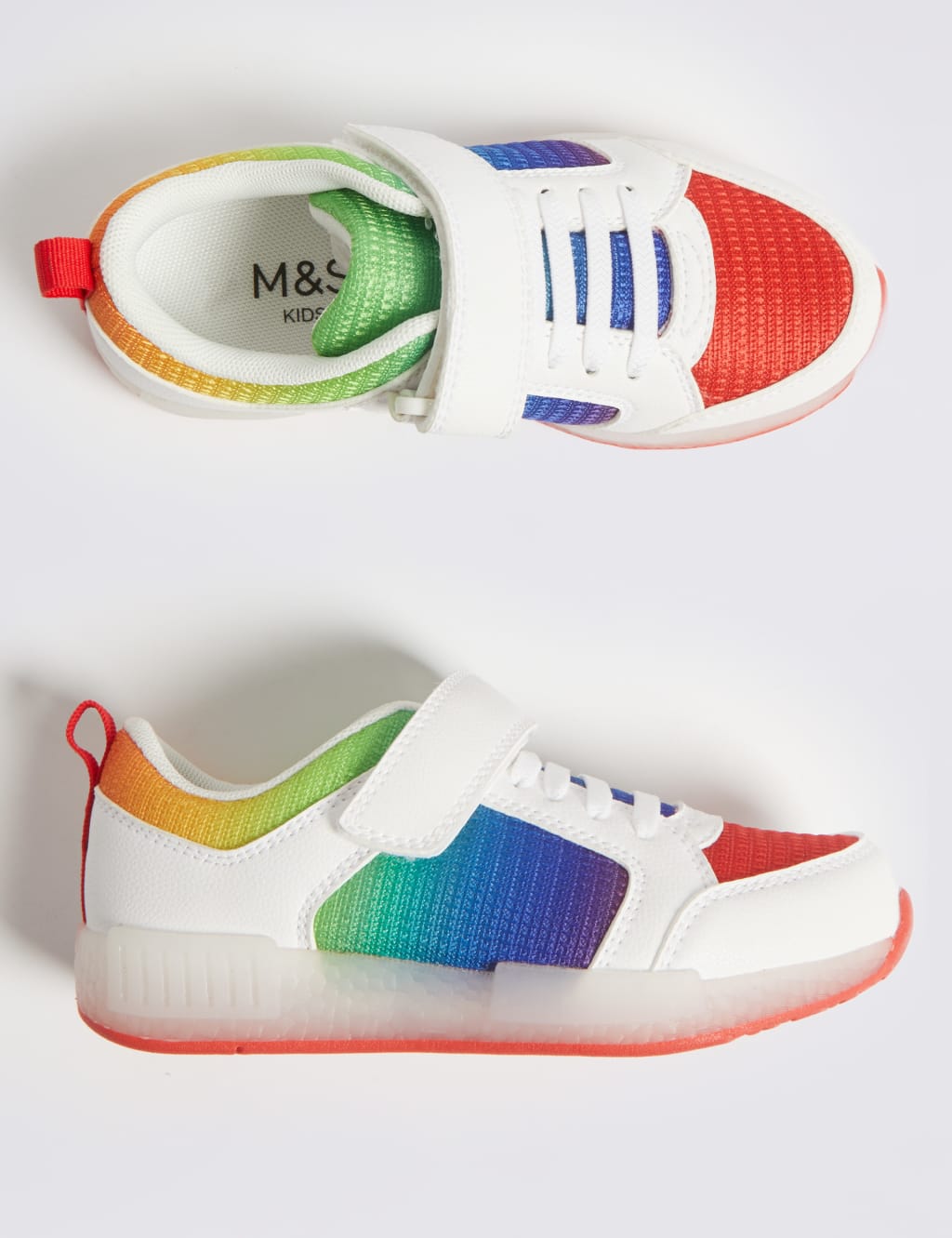 Kids Light Up Trainers 5 Small 12 Small M S