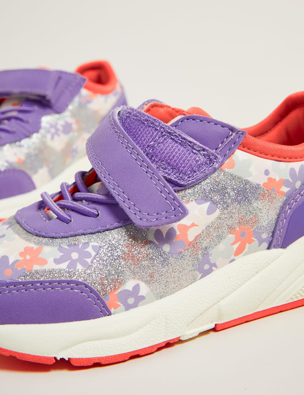 Glitter chunky trainers hot sale