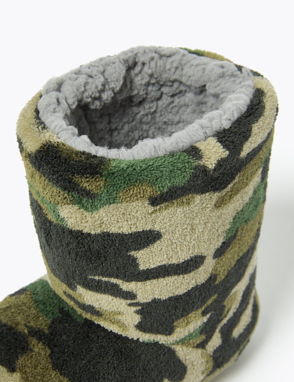 Kids' Camouflage Slipper Boots (5 Small - 7 Large) 4 of 5