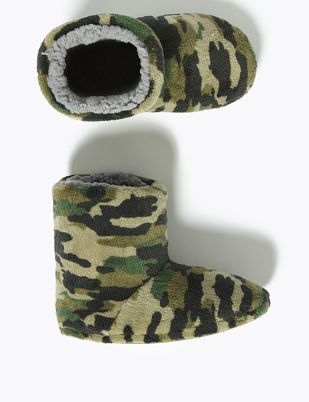 Kids' Camouflage Slipper Boots (5 Small - 7 Large) 2 of 5