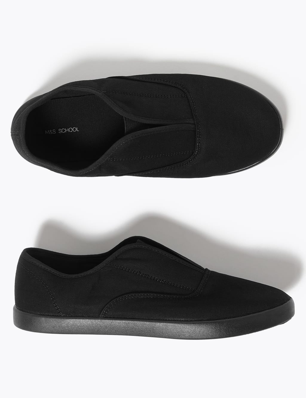 Kids' Slip-On Plimsolls (7 Small - 4 Large) 2 of 5