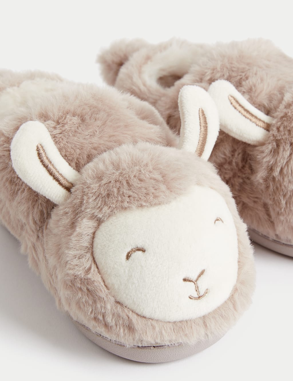 Kid s Llama Novelty Slippers 4 Small 13 Small M S Collection M S