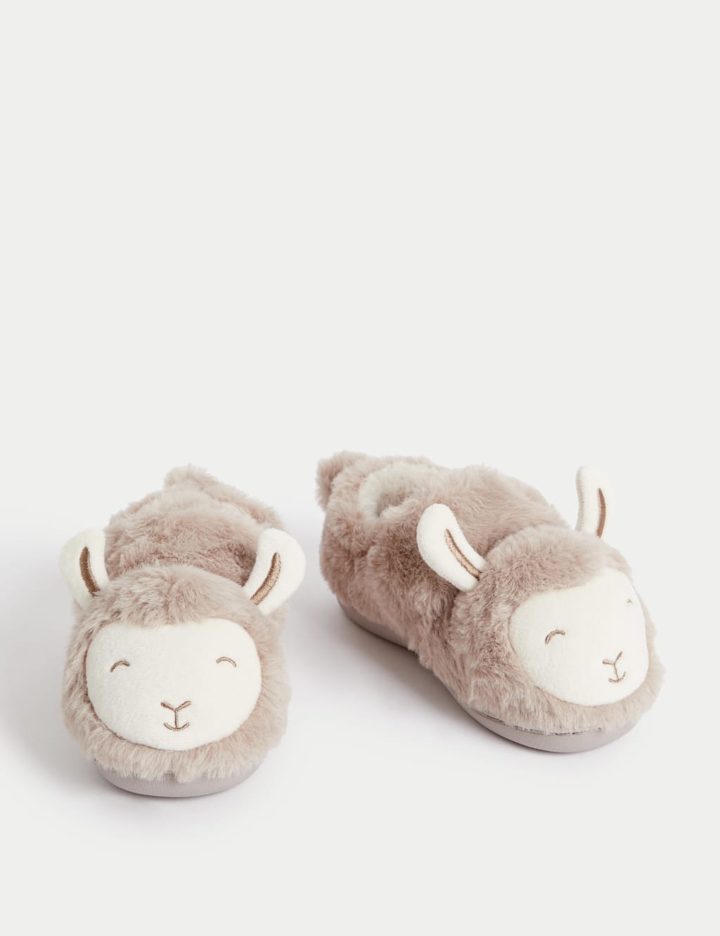 Kid s Llama Novelty Slippers 4 Small 13 Small M S Collection M S