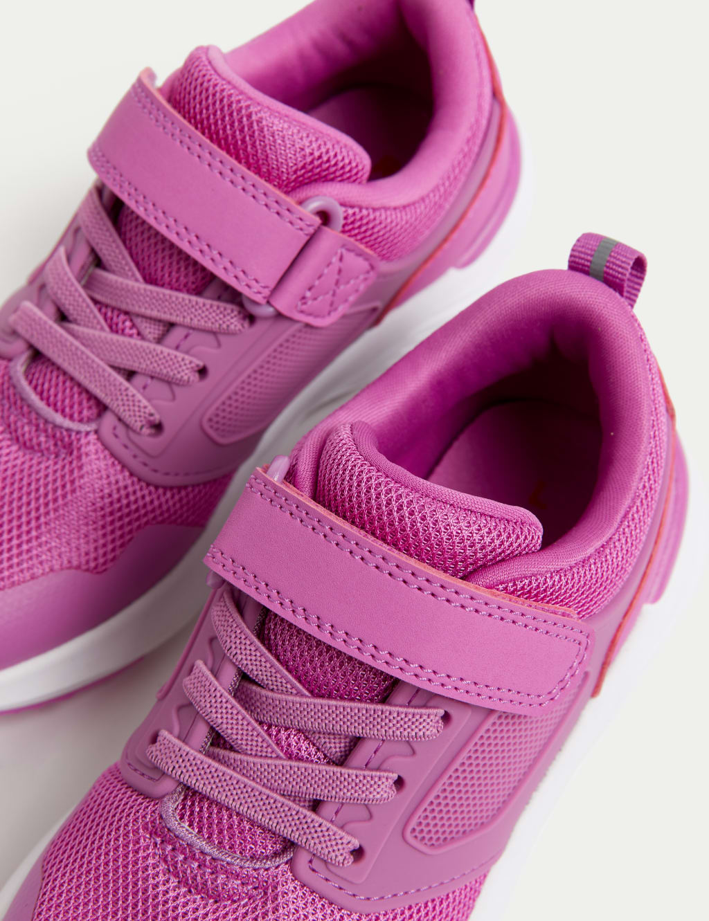 Kids Mesh Riptape Trainers 4 Small 2 Large M S Collection M S