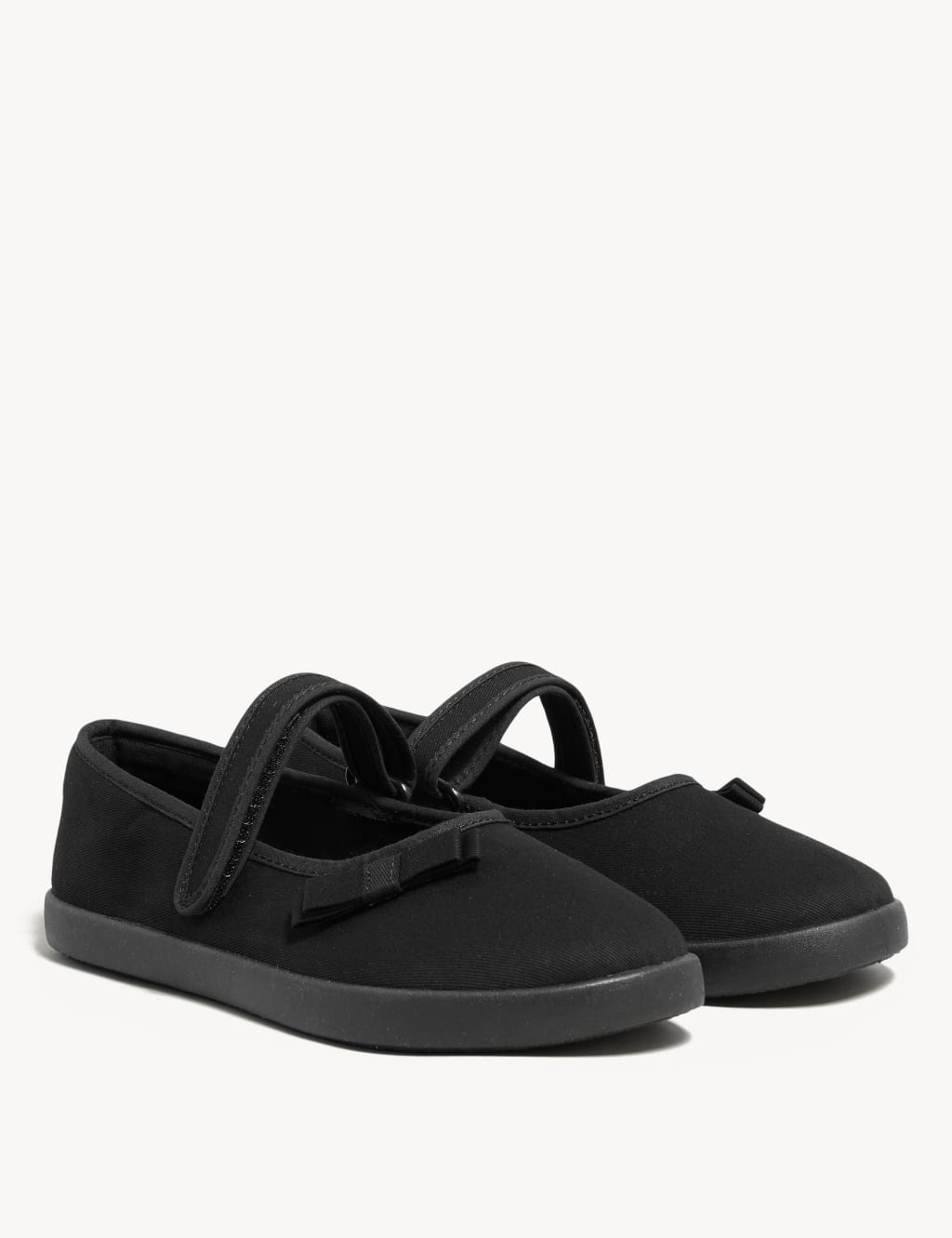 Kids Riptape Plimsoll School Shoes 7 Small 4 Large M S Collection M S