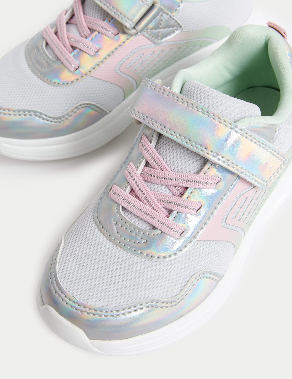 Kids Freshfeet Riptape Trainers 4 Small 2 Large