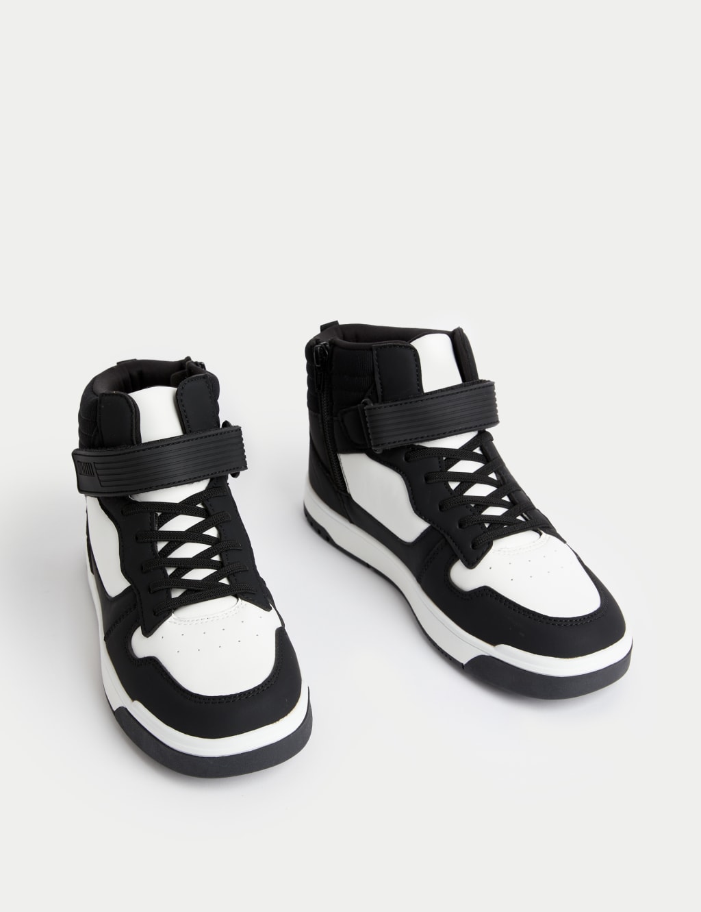 Kids' Freshfeet™ Riptape High Top Trainers (4 Small - 7 Large) 2 of 4