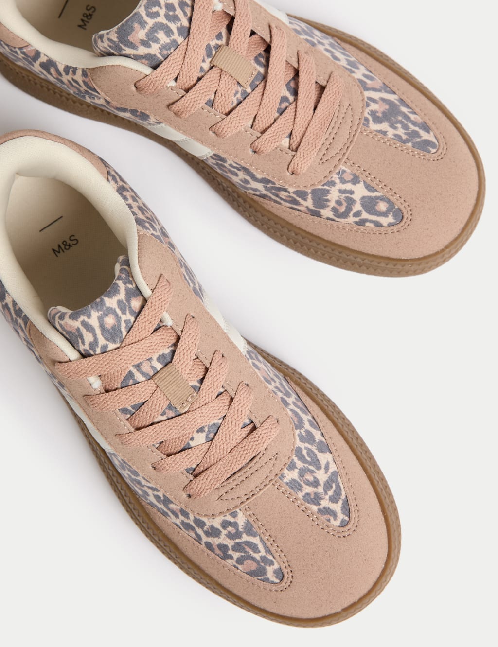 Kids' Flatform Animal Print Trainers (1 Large - 6 Large) 3 of 5