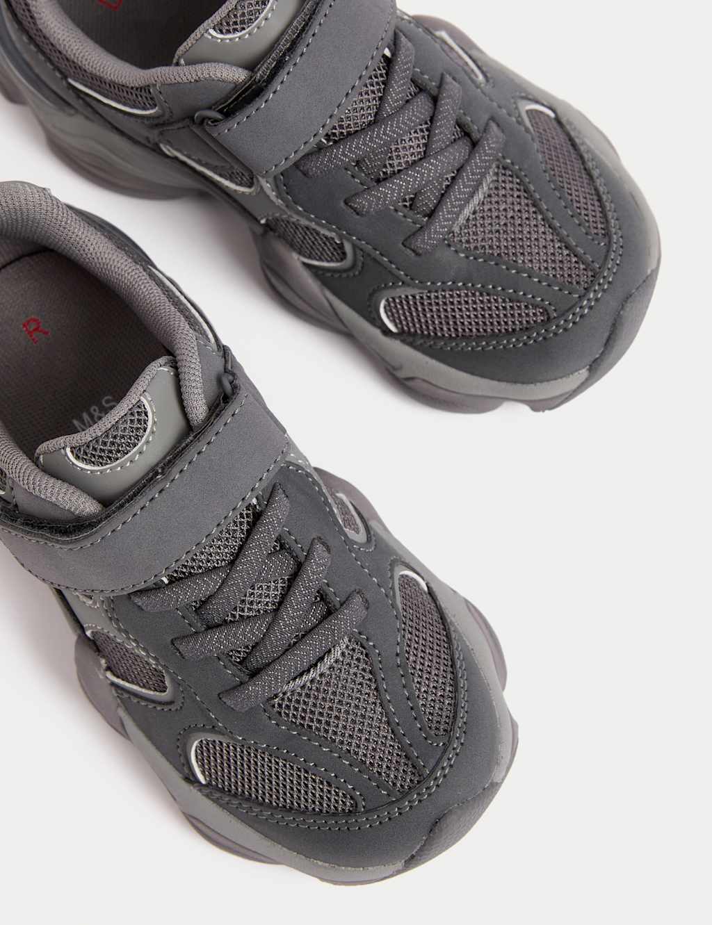 Kids' Chunky Freshfeet™ Riptape Trainers (4 Small - 3 Large) 3 of 4