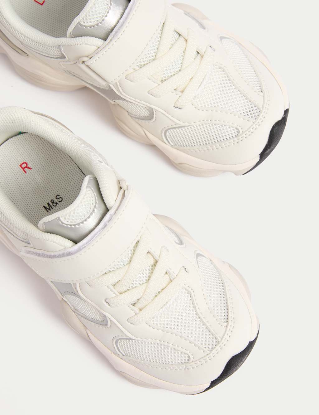Kids' Chunky Freshfeet™ Riptape Trainers (4 Small - 3 Large) 3 of 4