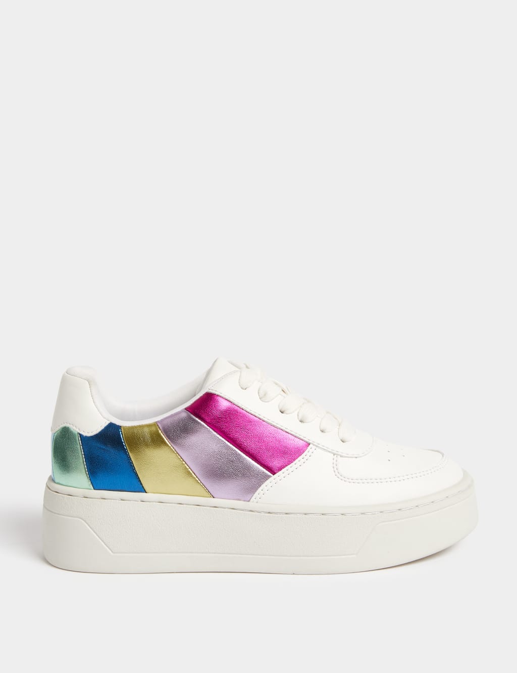 Rainbow platform trainers new arrivals