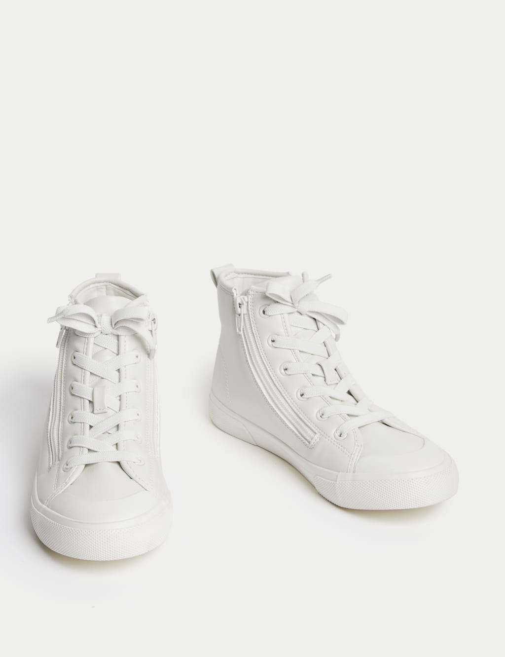 Kids' Freshfeet™ Zip High Tops (4 Small - 7 Large) 2 of 6