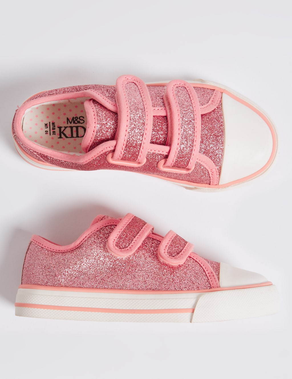 Kids’ Riptape Fashion Trainers (5 Small - 12 Small) 2 of 4