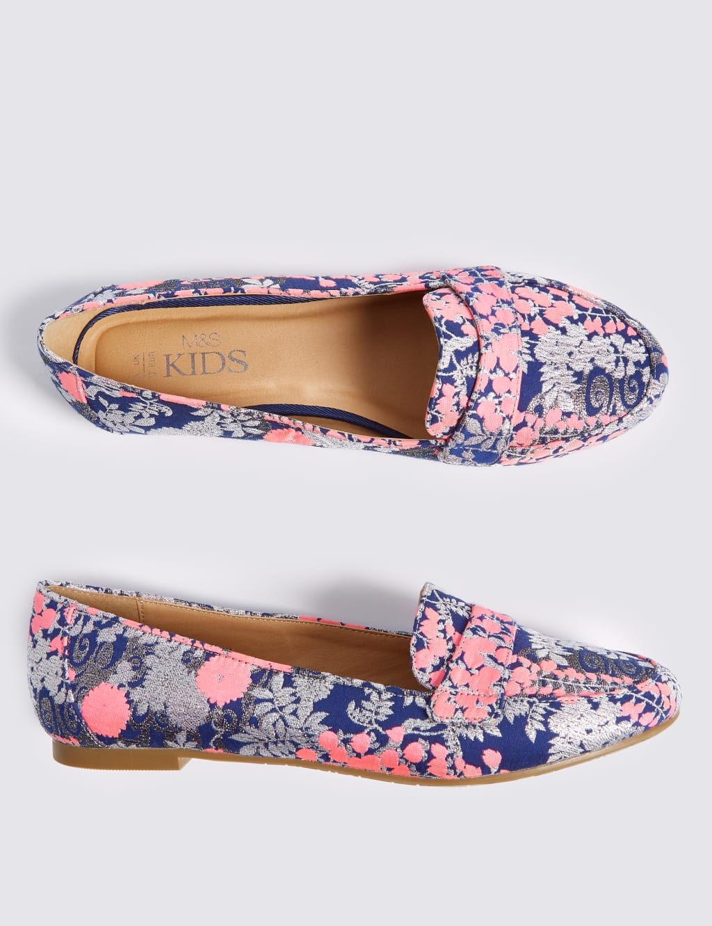 Kids’ Printed Loafers (13 Small - 6 Large) 2 of 4