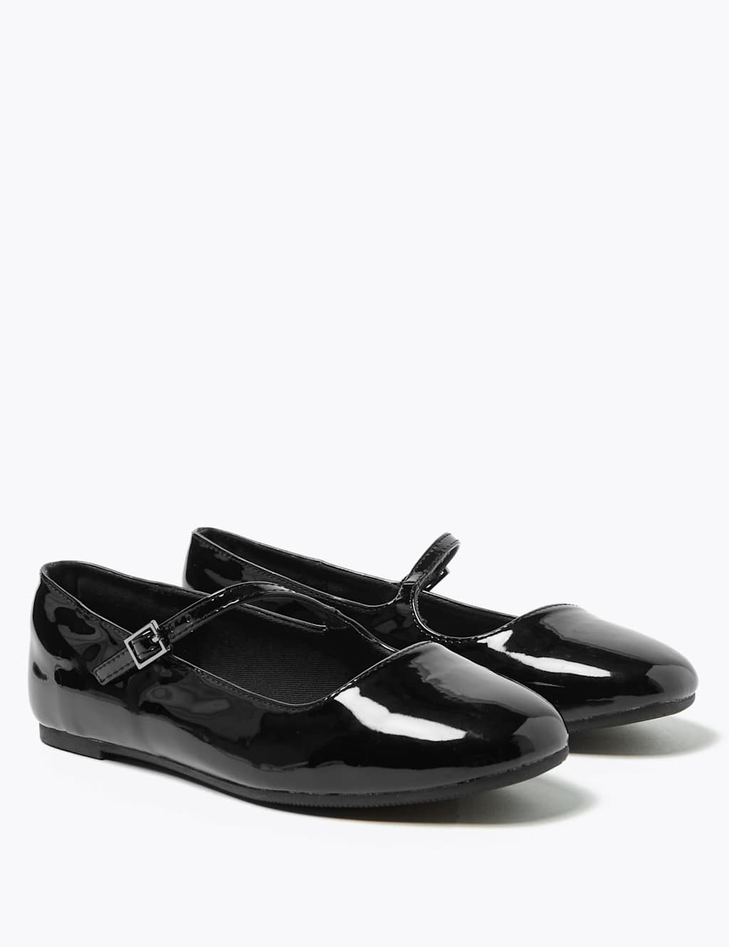 Kids’ Buckle Ballerina Shoes (13 Small - 6 Large) 1 of 5