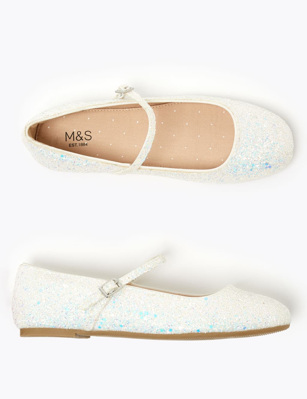 Children's ballet pumps wedding best sale
