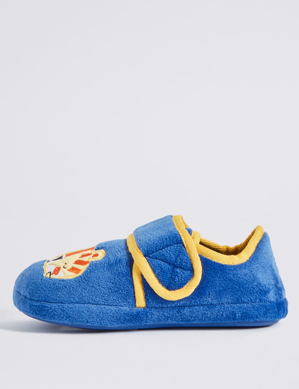 Kids' Applique Lion Riptape Slippers 3 of 4