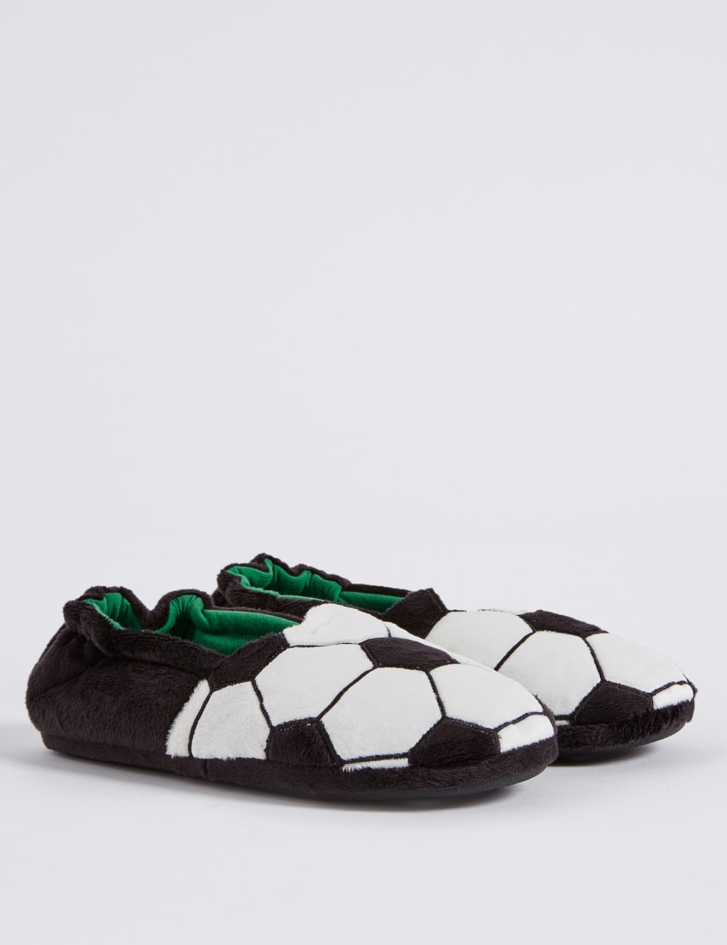 Kids Football Slippers 5 Small 7 Large M S